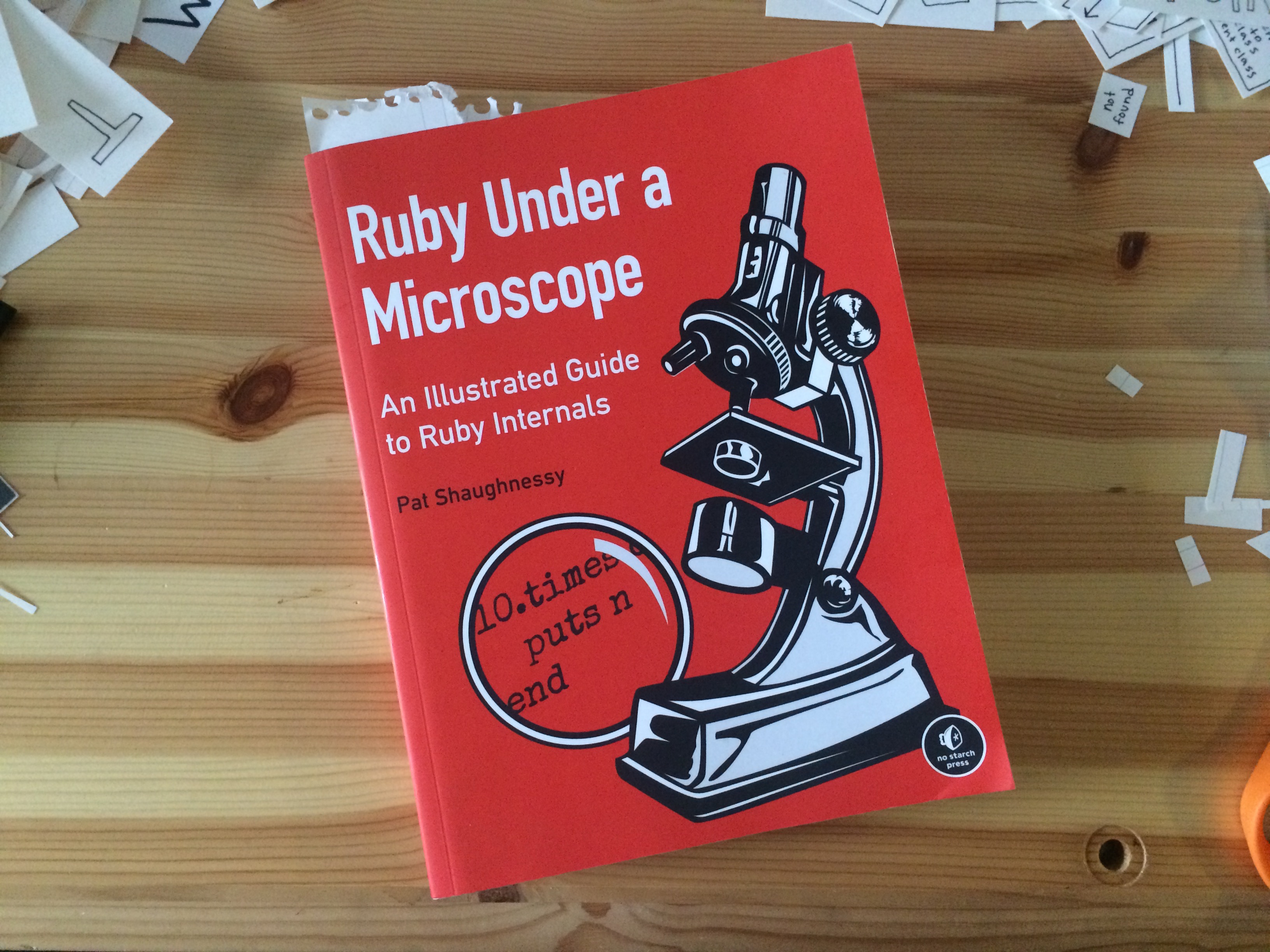 ruby under a microscope book