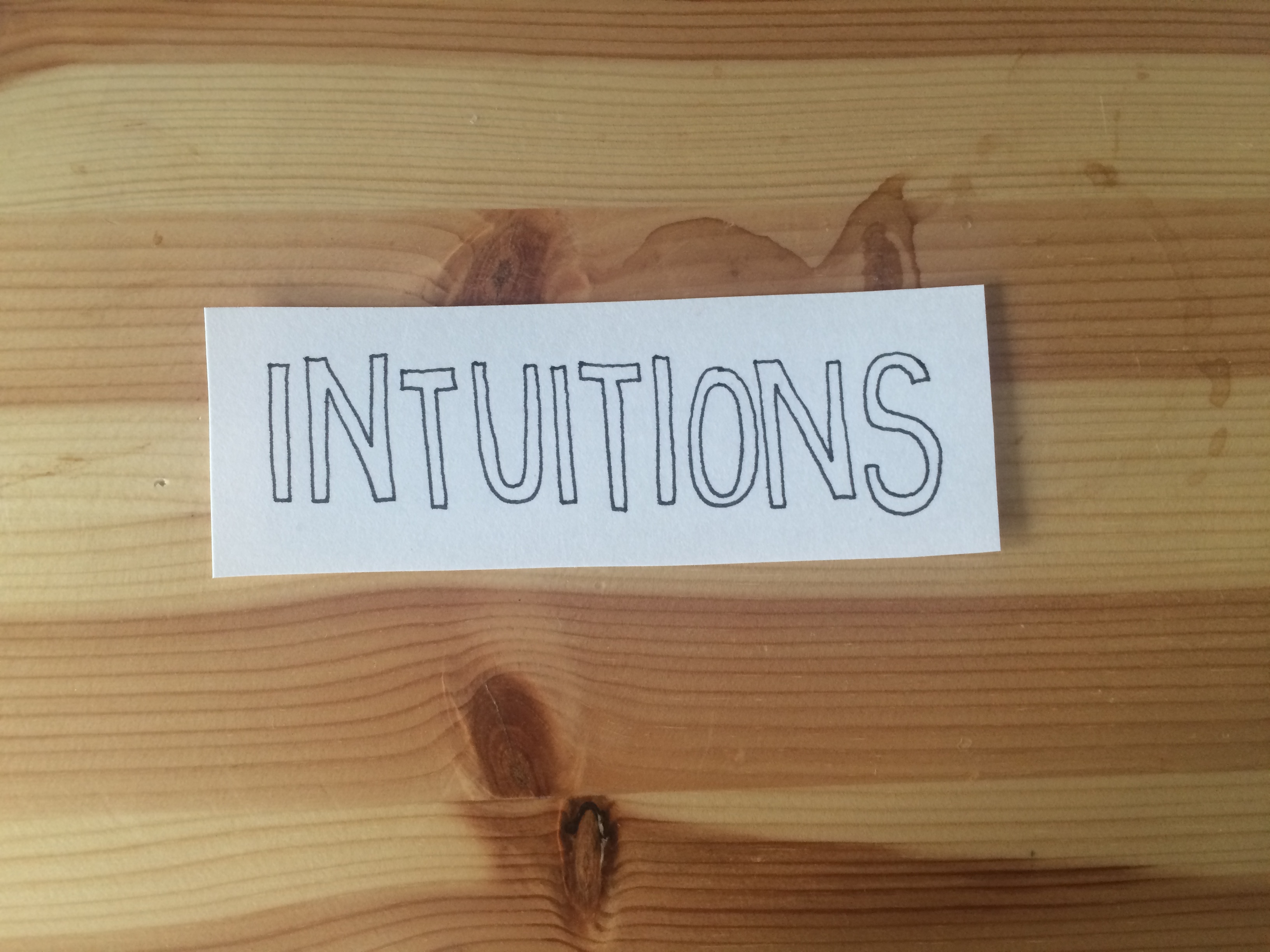 intuitions